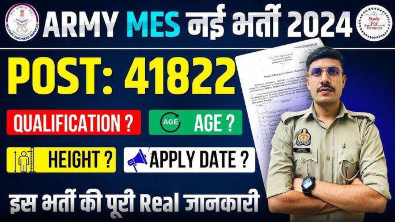 Army MES Recruitment 2024